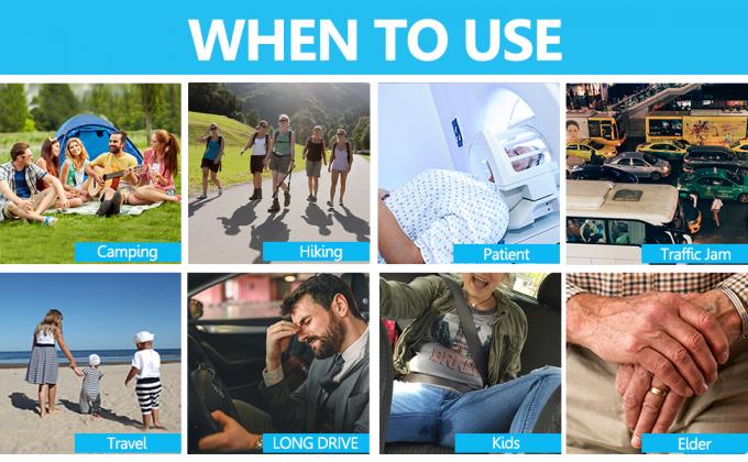 أكياس البول المستخدمة لمرة واحدة، أكياس البول للسفر، أكياس البول غير المثلية أكياس القيء سفر الازدحام الطارئ 7