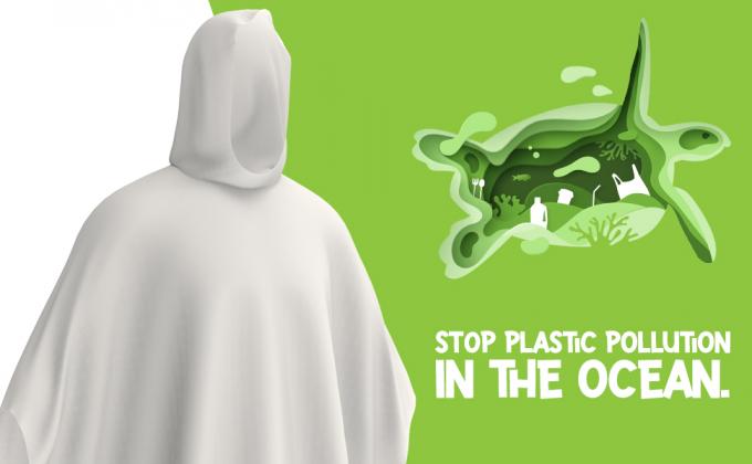 100% نباتية القائمة، قابلة للتسميد، قابلة للتحلل الحيوي، نشويات الذرة، قابلة لإعادة التدوير، المطر المعاد تدويره 3