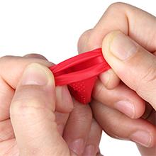 أغطية أصابع المطاط، واقي أصابع السيليكون أكمام النصائح الحماية أطراف الأصابع أكمام الإبهام وسائد لصمغ ساخن 8