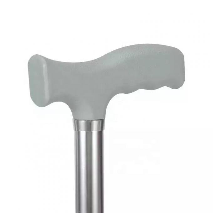 المشي والمركز المتحرك المتحرك المتحركات الألومنيوم سبيكة الفولاذ المقاوم للصدأ العكاز المسنة العصا المتناسبة للمشي 5