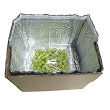 الصناديق العازلة من الأوراق الصفيحة للصناديق 8x8x8 حجم الحزمة المزدوج من الأطراف المعدنية من الأوراق الصفيحة العازلة صناديق الشحن العازلة 3