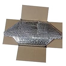 الصناديق العازلة من الأوراق الصفيحة للصناديق 8x8x8 حجم الحزمة المزدوج من الأطراف المعدنية من الأوراق الصفيحة العازلة صناديق الشحن العازلة 4