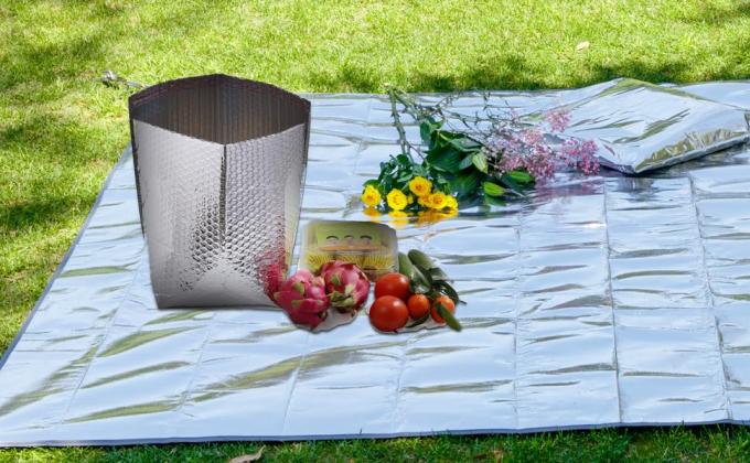 الصناديق العازلة من الأوراق الصفيحة للصناديق 8x8x8 حجم الحزمة المزدوج من الأطراف المعدنية من الأوراق الصفيحة العازلة صناديق الشحن العازلة 5