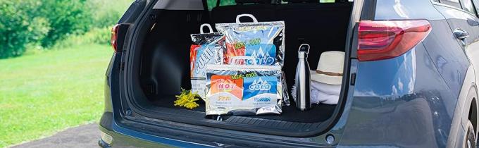 أكياس معزولة ساخنة وباردة لتوصيل الطعام، أكياس تسوق البقالة، تخزين الطعام للأطعمة المجمدة الساخنة للسفر 1