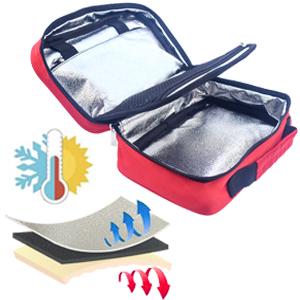 جهاز تبريد الأنسولين حقيبة سفر دواء مرضى السكري حقيبة تبريد مرضى السكري تنظيم الدواء مع 4 أكياس ثلجية 3