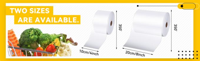 أنابيب البولي إيثيلين مسطحة ملفوفة 3"Wx100"Lx1.5 مليل سميكة. للتعبئة وصنع أكياس البولي (3"x100") 2