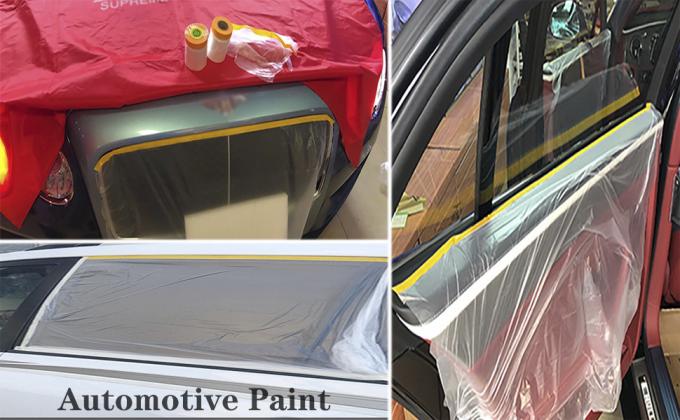 الشريط والستائر، فيلم التغطية المشدّد مسبقاً، ورق التغطية، ورق الطلاء، ورقة حماية ملصقة لتغطية السترة 0