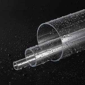 أنابيب بلاستيكية أنابيب مستديرة جامدة من البوليكربونات أنابيب البوليكربونات غير قابلة للكسر أنابيب صافية مقاومة للكيماويات 3