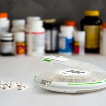 Portable Multifunctional Timing Alarm Clock Intelligent Electronic Medicine Box For Elderly Pill Storage Cases Reminder Feature 6