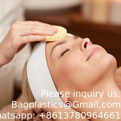 جودة  Disposable Spa Elastic Headbands Stretch Non-Woven Women Facial Headband Soft Skin Care Hair Band With Convenient مصنع