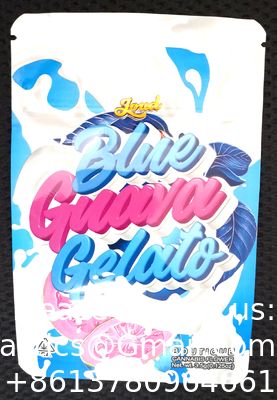 أكياس ناعمة الملمس ومضادة للرائحة وتغليف صالح للأكل ومطبوعة مقاومة للأطفال 3.5 أكياس مايلر مخصصة