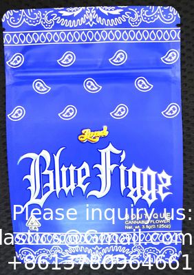 أكياس ناعمة الملمس ومضادة للرائحة وتغليف صالح للأكل ومطبوعة مقاومة للأطفال 3.5 أكياس مايلر مخصصة