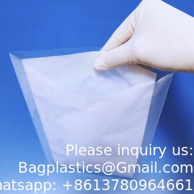 كيس أخذ العينات المعقمة القابل للتصرف مع الأسلاك مختبر معقم يمكن التخلص منه 400 مل كيس مرشح كامل أكياس أخذ العينات المعقمة