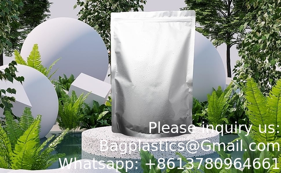 أكياس مايلر شديدة التحمل مقاومة للرائحة وقابلة للإغلاق من رقائق الألومنيوم، أكياس مايلر لتخزين الطعام، 5 مل، أكياس مايلر سميكة وكبيرة