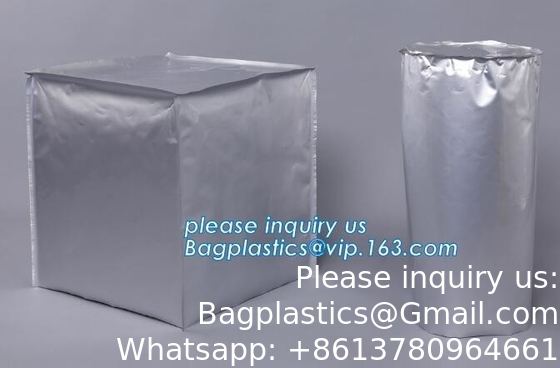 الصناعة المخصصة مستديرة أسفل الألومنيوم ورق طلاء أكياس للطبل كيس طلاء مخصصة مرنة hd طبل طلاء 200 لتر