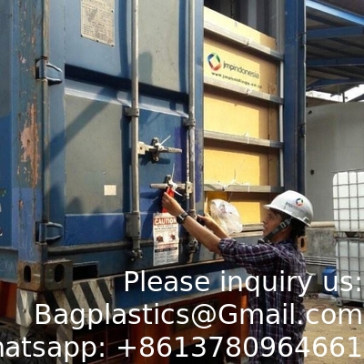 حقيبة بطانة الحاوية Flexitank Flexitank 23000 لتر Flexitank Flexi Bag تحميل وتفريغ زيت عباد الشمس