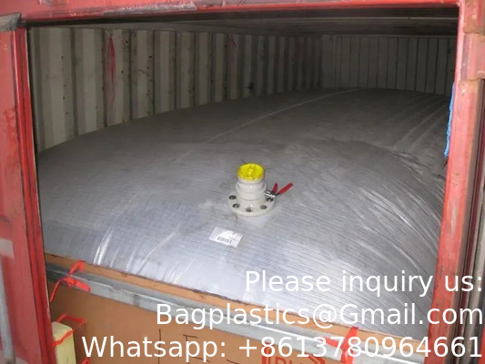 حقيبة بطانة الحاوية Flexitank Flexitank 23000 لتر Flexitank Flexi Bag تحميل وتفريغ زيت عباد الشمس