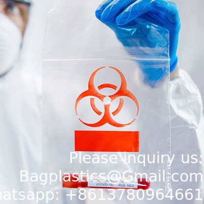 طبي خطر بيولوجي سحب العينات المختبرية قابلة لإعادة الاستخدام سحب مرة واحدة خطر بيولوجي كنجورو مجموعة كيس العينة