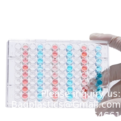 البلاستيك العقيم 4 6 12 24 48 96 384 الآبار ثقافة الأنسجة الصفيحة ثقافة الخلايا الصفيحة للمختبر عينة مجانية شحن مجاني