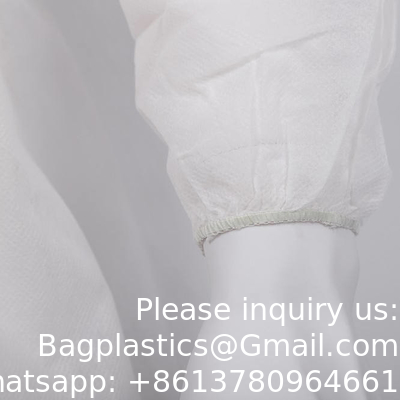 PP SMS زي المستشفى الطبيب الممرضة الجراحية الطبية المختبر الأبيض معطف غسيل البدلة الكبار الأطفال الكيمياء ملابس المختبر