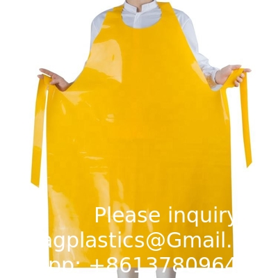واقي المياه الجزار Pvc المئزر الوزن الثقيل Pvc العمل المئزر ملابس العمل المقاوم للماء المئزر غسل الأطباق المطبخ الطبخ
