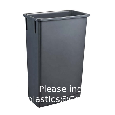 علبة الغبار العجلة القمامة 25L / 70L / 100L / 120L / 240L / 360L / 660L / 1100L بطاء القدمين البلاستيكية علبة الغبار قمامة القمامة