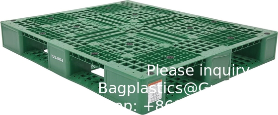 1200*1000 الصناعية ثلاثة سكيديس الحفاضات الوزن الثقيل اليورو HDPE الكبيرة قابلة للتراص أربعة طرق تخصيص الحفاضات البلاستيكية