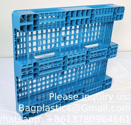 1200*1000 الصناعية ثلاثة سكيديس الحفاضات الوزن الثقيل اليورو HDPE الكبيرة قابلة للتراص أربعة طرق تخصيص الحفاضات البلاستيكية