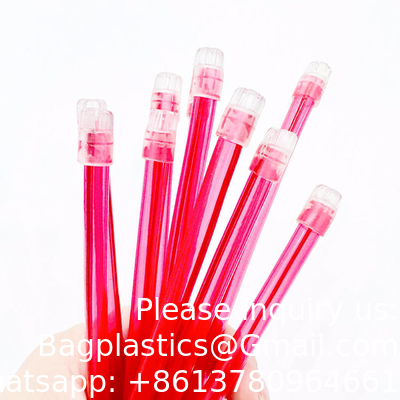 بيع بالجملة ملونة واضحة النصائح الشفافية أنبوب الص aspirator المستخدمة مرة واحدة طلقات لعاب الأسنان قابلة للثني