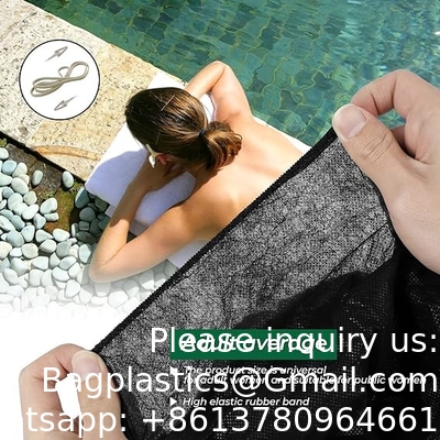 غطاء سبا لمرة واحدة غطاء سونا غطاء حمام غطاء حمام قابل للتعديل ثياب تنفسية للنساء صالونات تجميل، تسمير، ووشم