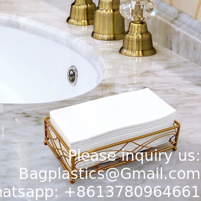 مناشف اليد المستخدمة لمرة واحدة للحمام، ورق ناعم ومتسرب مناشف الضيوف مناشف اليد المستخدمة لمرة واحدة للزخرفة الحمام