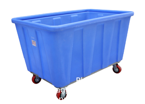 1040x640x1750mm الصين المصنع HDPE ثقيلة الدوام عربة الغسيل الكبيرة للمستشفى الفندق والبلاستيك الكبيرة قفص عربة
