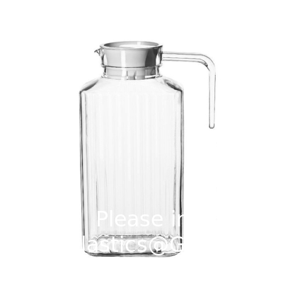 عالية الجودة 1800Ml كراف الماء العصير الزجاجي الجرة العصير إمدادات المطاعم، إمدادات المطبخ، إمدادات الفندق