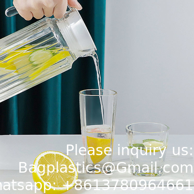 عالية الجودة 1800Ml كراف الماء العصير الزجاجي الجرة العصير إمدادات المطاعم، إمدادات المطبخ، إمدادات الفندق