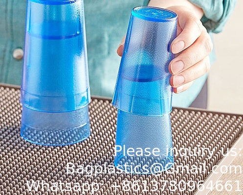 8 أوقية كأس Tumbler مخصص شعار أمبر كؤوس الشرب كؤوس المياه Tumbler البلاستيكي Tumbler كأس المشروبات