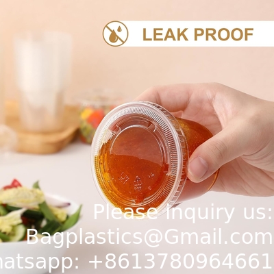 5.5 أوقية كؤوس حصة مع أغطية، كؤوس الهلام شوت، حاويات بلاستيكية صغيرة، كؤوس الصوفل الصلبة والقابلة للتراكم