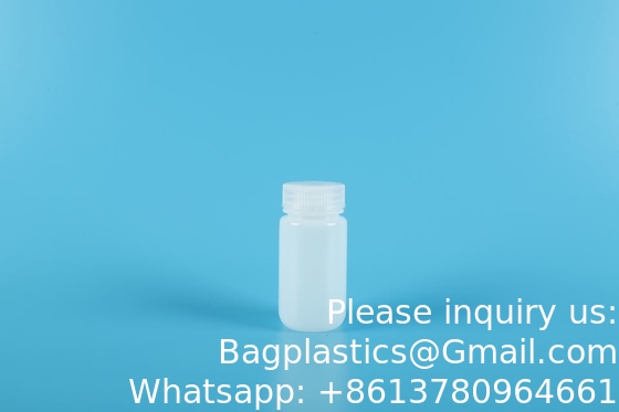 زجاجات البلاستيك HDPE واسعة الفم زجاجات عينة المختبر زجاجات المختبر المفاعل زجاجات العينة زجاجات الختم