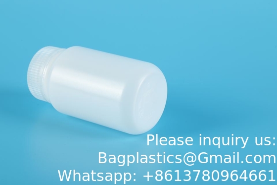 زجاجات البلاستيك HDPE واسعة الفم زجاجات عينة المختبر زجاجات المختبر المفاعل زجاجات العينة زجاجات الختم
