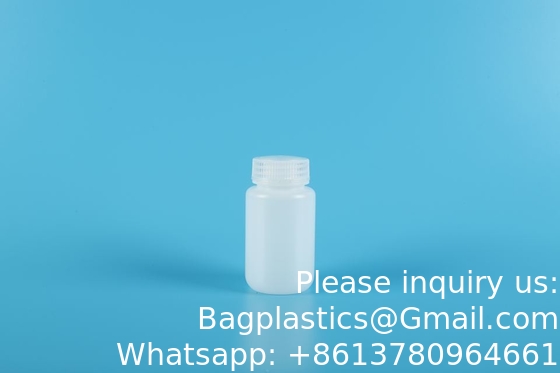 زجاجات البلاستيك HDPE واسعة الفم زجاجات عينة المختبر زجاجات المختبر المفاعل زجاجات العينة زجاجات الختم