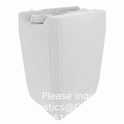 حاويات الرأس الضيقة للشحن والنقل والتخزين والنفايات ؛ 20L (5 جالون) ، HDPE ، 70mm Cap ، UN 3H1 ، 1/EA