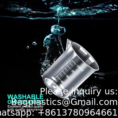 أسطوانات بلاستيكية متدرجة وأوعية بلاستيكية، أسطوانات بلاستيكية متدرجة 10ml 25ml 50ml 100ml 250ml &amp; 5pcs
