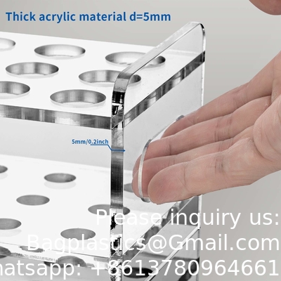 العلوم 12Pcs 25x200mm ((80ml) أنابيب اختبار زجاجية مع أغطية سدادة