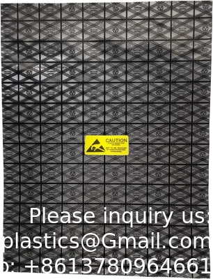 كيس مضاد للستاتيكية مفتوح العلوي، 10 قطعة 12X16in/30x40cm الكبيرة ESD أكياس مضادة للستاتيكية للوحة LCD بطاقة الفيديو اللوحة الأم
