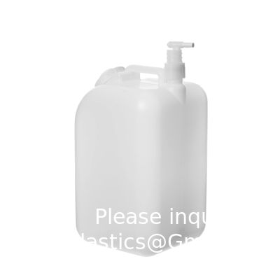 5 غالونات الموزع البلاستيكي Carboy مع السباكة، HDPE، الطبيعية غالونات الموزع استبدال الصنبور استبدال غطاء