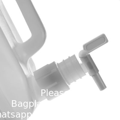 5 غالونات الموزع البلاستيكي Carboy مع السباكة، HDPE، الطبيعية غالونات الموزع استبدال الصنبور استبدال غطاء