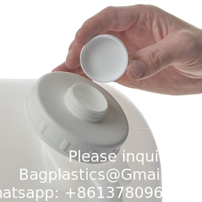 5 غالونات الموزع البلاستيكي Carboy مع السباكة، HDPE، الطبيعية غالونات الموزع استبدال الصنبور استبدال غطاء