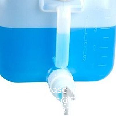 5 غالونات الموزع البلاستيكي Carboy مع السباكة، HDPE، الطبيعية غالونات الموزع استبدال الصنبور استبدال غطاء