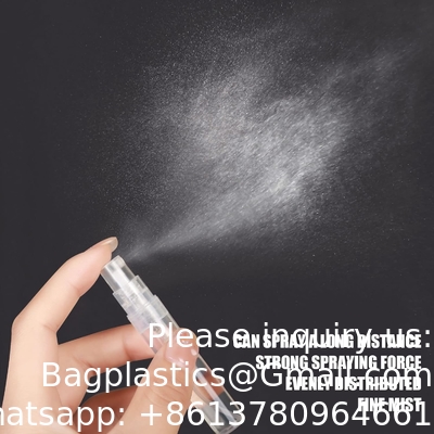 زجاجة رش زجاجات رش بلاستيكية 3.4 أونصة/100 مل 2حزمة مرشح وضع الماكياج TSA المعتمدة تجميل فارغ قابل لإعادة تعبئة