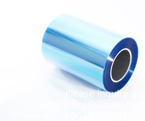 قرص عالي الجودة كبسولات الطبية الصف الفيلم Pvc 0.3mm شفاف Pvc الفيلم الصيدلاني Pvc / PET الفيلم المصفوف