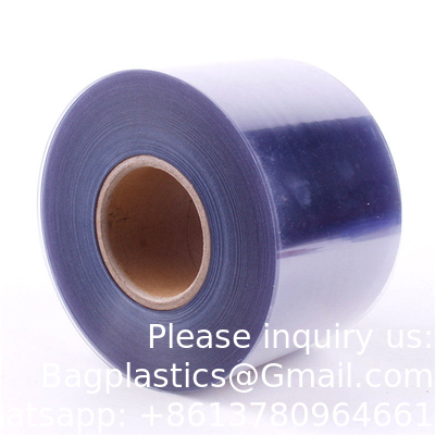 قرص عالي الجودة كبسولات الطبية الصف الفيلم Pvc 0.3mm شفاف Pvc الفيلم الصيدلاني Pvc / PET الفيلم المصفوف